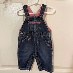 Vintage 90s Osh Kosh Baby Genuine Overalls Denim 6 Months